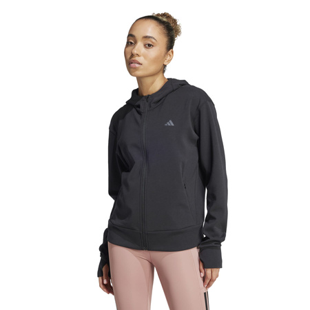 Bluza treningowa damska adidas D4T czarna JP2654