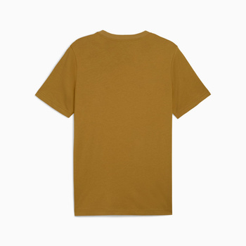 Koszulka męska Puma ESS 2 COLOR SMALL NO.1 LOGO brązowa 68471769
