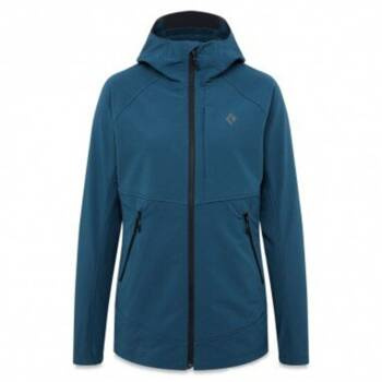 Bluza z kapturem damska Black Diamond ELEMENT niebieska AP7440254022