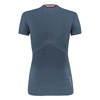 Koszulka damska Salewa ZEBRU MEDIUM WARM granatowa 00-0000027960_8670