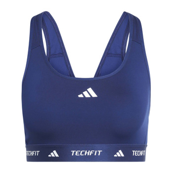 Stanik sportowy damski adidas TECHFIT granatowy JZ4968