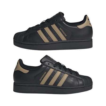 Buty sportowe damskie adidas SUPERSTAR II czarne JS1340