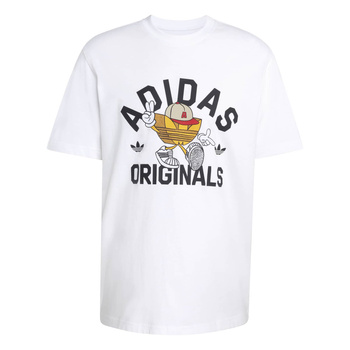 Koszulka męska adidas TREFOIL biała KS7616