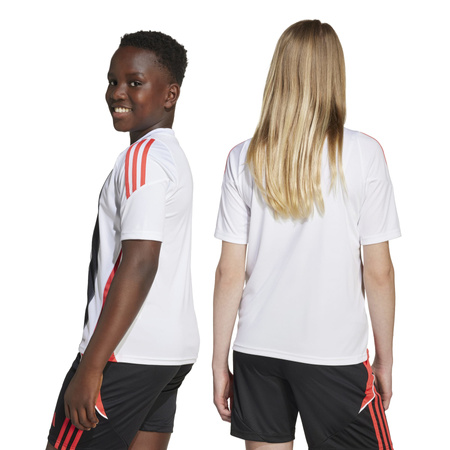Koszulka treningowa dziecięca adidas MESSI biała JY9621