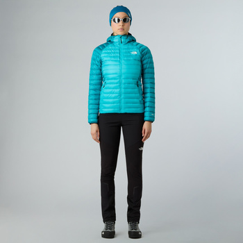 Kurtka puchowa z kapturem damska The North Face BETTAFORCA LT DOWN niebieska NF0A8E0J5A2