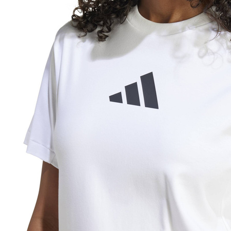 Koszulka damska adidas Z.N.E. biała JE7857