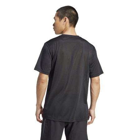 Koszulka treningowa męska adidas TECH czarna JZ8488