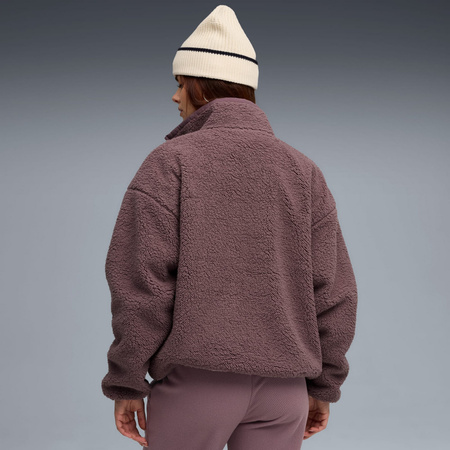 Kurtka damska Puma REVERSIBLE HYBRID SHERPA fioletowa 68838688