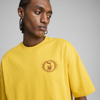 Koszulka męska Puma X HARRY POTTER OVERSIZED żółta 63009234