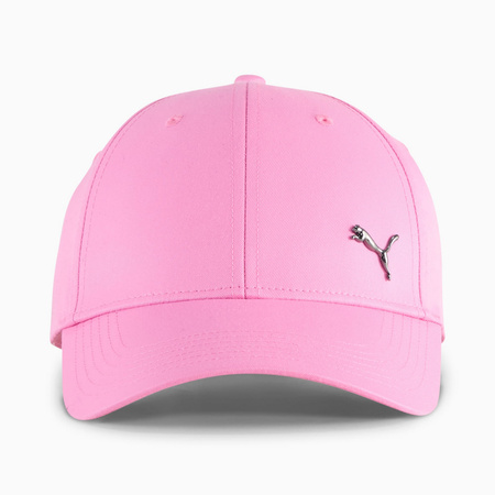 Czapka z daszkiem dziecięca Puma ESS METAL CAT JR różowa 02655604