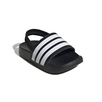 Klapki dziecięce adidas ADILETTE ESTRAP I czarne JR5323