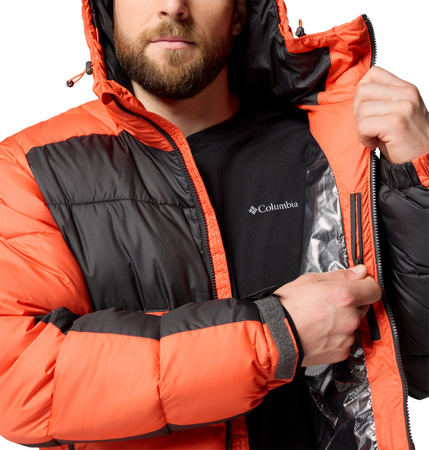 Kurtka puchowa męska Columbia PIKE LAKE II pomarańczowa 2050931864