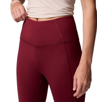 Legginsy damskie Columbia BOUNDLESS TREK bordowe 2033514624