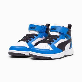 Buty sportowe dziecięce Puma REBOUND V6 MID AC+ PS niebieskie 39383206