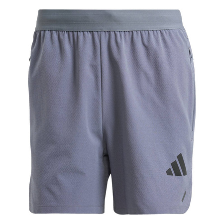 Spodenki treningowe męskie adidas POWER 3-STRIPES szare JE8236