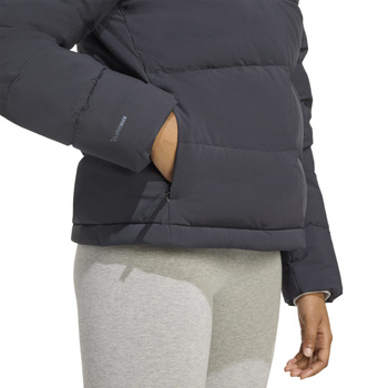 Kurtka puchowa damska adidas HELIONIC czarna JN2086