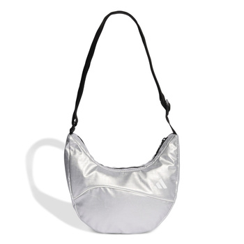 Torebka unisex adidas GLOW srebrna JM0156