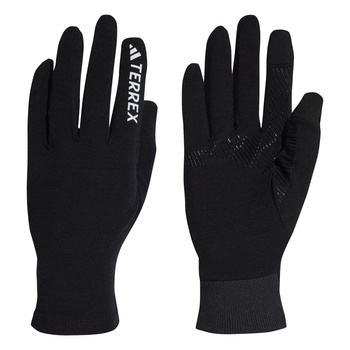 Rękawiczki unisex adidas TERREX MERINO WOOL czarne HS7987