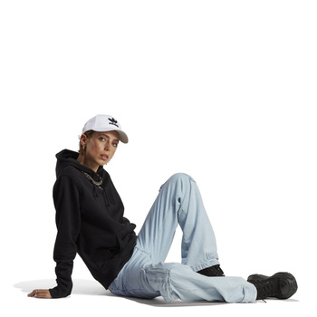 Bluza z kapturem damska adidas ADICOLOR ESSENTIALS czarna IA6427