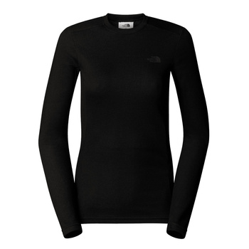 Longsleeve damski The North Face EASY CREW czarny NF0A8E1FJK3