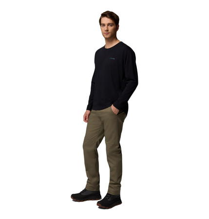 Longsleeve męski Columbia BLACK BUTTE czarny 2137071010