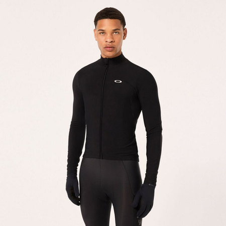 Longsleeve rowerowy męski Oakley CLIMA czarny FOA404911-02E