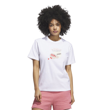 Koszulka damska adidas FARMMKT biała JN2543