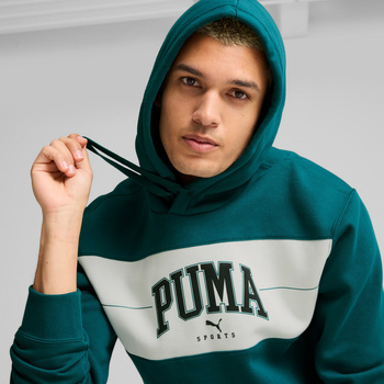 Bluza z kapturem męska Puma SQUAD FL zielona 68179622