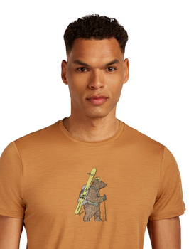 Koszulka męska Icebreaker 150 TECH LITE żółta IB0A57BS0GR