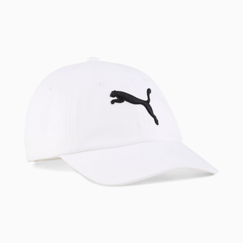 Czapka z daszkiem dziecięca Puma ESS CAT JR biała 02611402