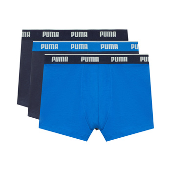 Bokserki męskie Puma BOXERS 3-PACK niebieskie 94713006