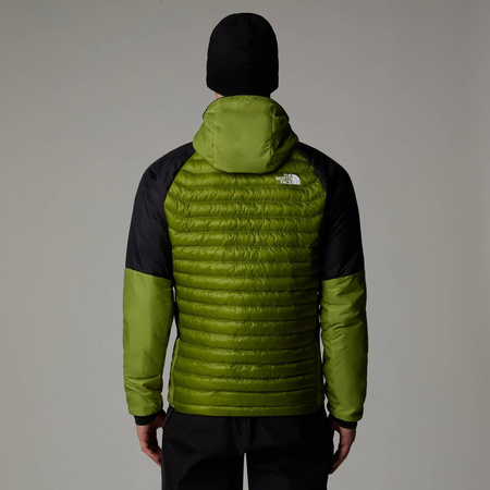 Kurtka z kapturem męska The North Face MACUGNAGA HYBRID INSULATION zielona NF0A851X7IQ