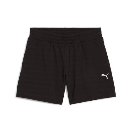 Spodenki damskie Puma ESS ELEVATED STRUCTURED czarne 68502801