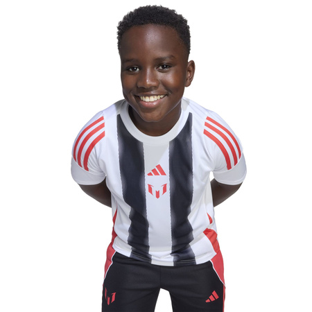 Koszulka treningowa dziecięca adidas MESSI biała JY9621