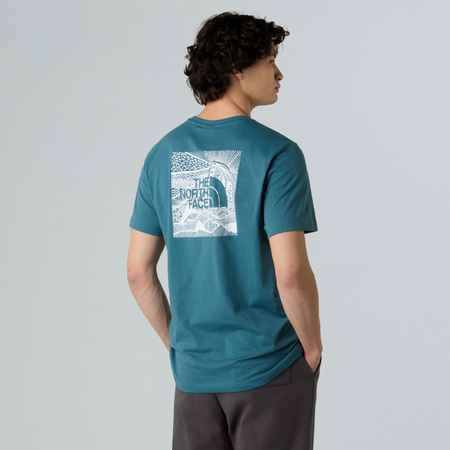 Koszulka męska The North Face REDBOX CELEBRATION niebieska NF0A87NVBQ5