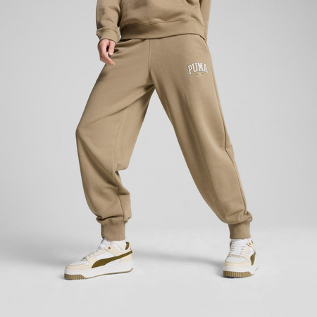 Spodnie dresowe damskie Puma SQUAD TR beżowe 68249567