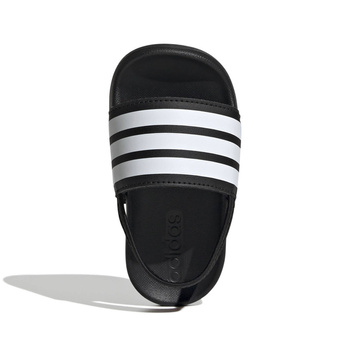 Klapki dziecięce adidas ADILETTE ESTRAP I czarne JR5323