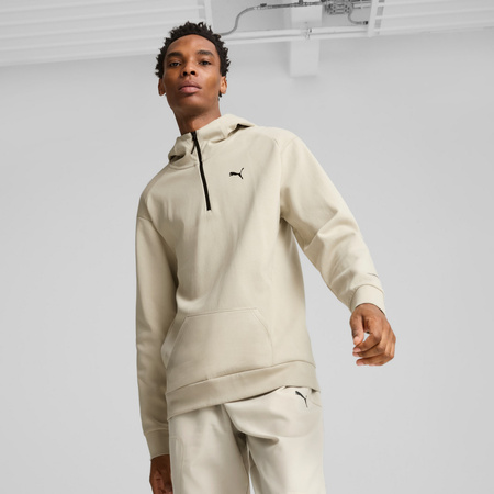 Bluza z kapturem męska Puma RAD/CAL HZ DK beżowa 68162068