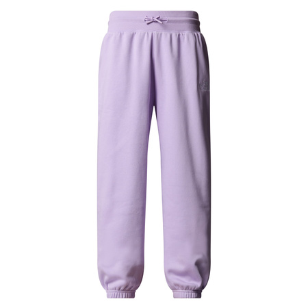 Spodnie dresowe dziecięce The North Face ESSENTIAL LOOSE fioletowe NF0A8BHSQZI