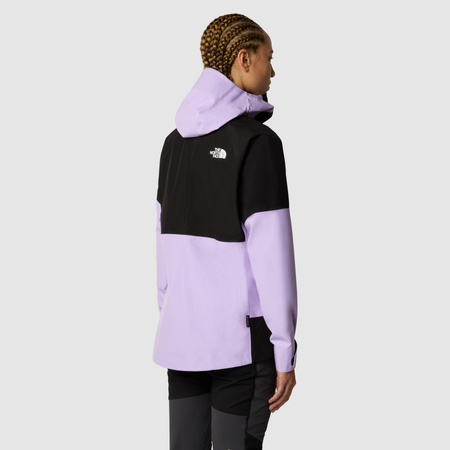 Kurtka z kapturem damska The North Face JAZZI GTX fioletowa NF0A851MWI2