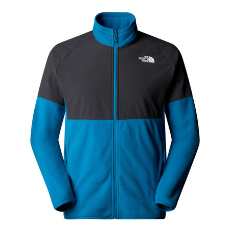 Polar męski The North Face GLACIER FULL ZIP niebieski NF0A89JGDLE