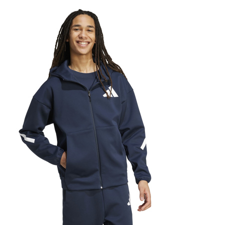 Bluza z kapturem męska adidas Z.N.E. granatowa JW4718