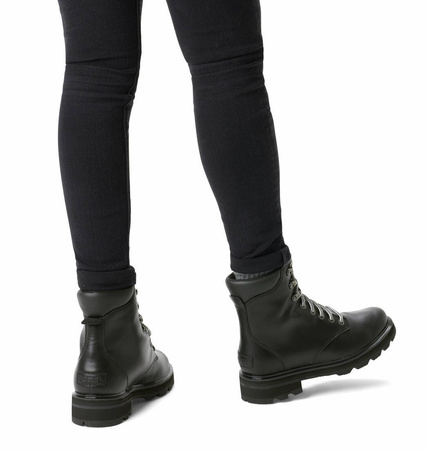 Buty skórzane Sorel LENNOX LACE STKD WP damskie