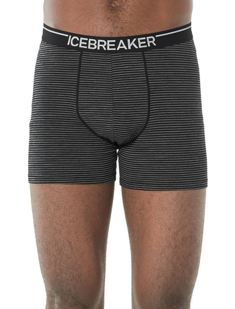 Bokserki męskie Icebreaker ANATOMICA czarne IB103029038