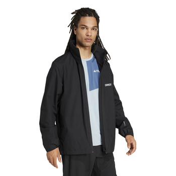 Kurtka wodoodporna męska adidas MULTI ESSENTIALS czarna JM8692