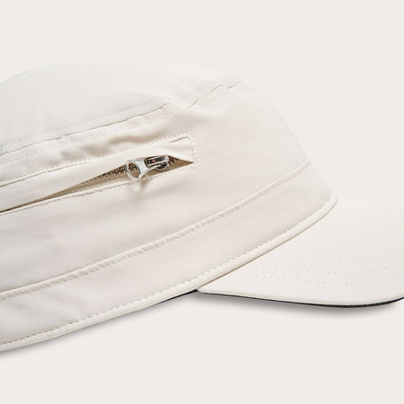 Czapka z daszkiem unisex Oakley RESERVE BARK biała FOS901910-68S