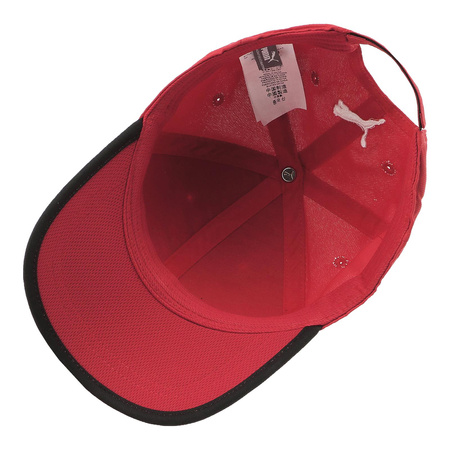 Czapka z daszkiem unisex Puma Ferrari SPTWR Race czerwona 02400301