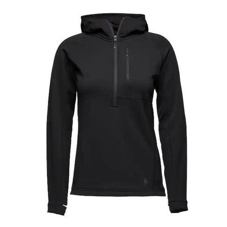 Bluza z Kapturem Damska Black Diamond COEFFICIENT QZ HOODY