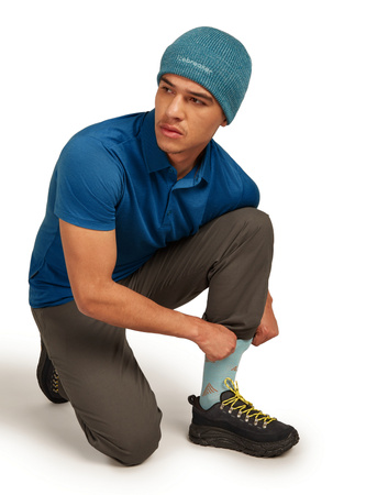 Skarpety męskie Icebreaker LIFESTYLE ULTRALIGHT CREW niebieskie IB0A574E0H4