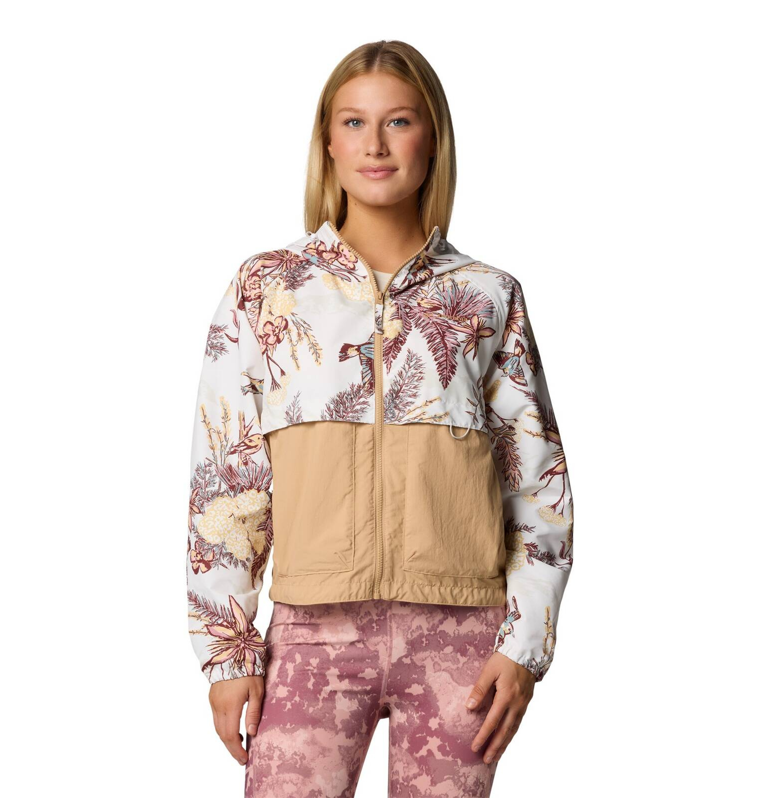 Kurtka wiatrówka damska Columbia SPIRE VALLEY wielokolorowa